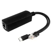 Active PoE Splitter USB TYPE C Power Over Ethernet Gigabit For Raspberry Pi 4 4B