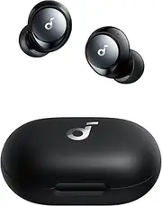 soundcore by Anker Space A40 Adaptive Active Noise Cancelling Wireless Earbuds, Reduce Noise by Up to 98%, Ultra Long 50H Playtime, 10H Single Playtime, Hi-Res Sound, Comfortable Fit, Wireless Charge