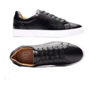 Men Harrison Myles Sneaker Dress Shoes Soft Comfort Lace Cushioned S2451 Black