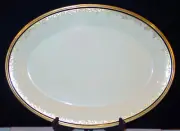 DISCONTINUED LENOX CHINA ECLIPSE PATTERN PLATTER SIZE MEDIUM 16 3/8" OVAL NEW
