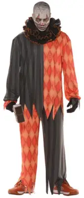 Evil Clown Costume - Underwraps