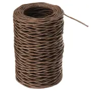 164ft Floral Bind Wire Wrap Twine 2mm Florist Iron Binding Wire Brown