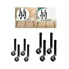 4x Table Leg Extenders Table Leg Extensions for Cabinet Home Office Shelves