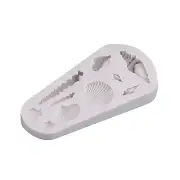 Sea Shells Scallop 3D Silicone Cake Mould Conchs Fondant Baking Mold Decor Tool
