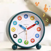 Round Children Desktop Clock Luminous Table Alarm Clock Bedroom