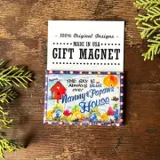 Nanny & Papaw Gift Magnet * Pa Paw * Cute Gift USA * Family * Grandparent Gift