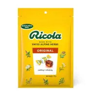 在飛比找momo購物網優惠-【RICOLA 利口樂】草本喉糖70g(原味)