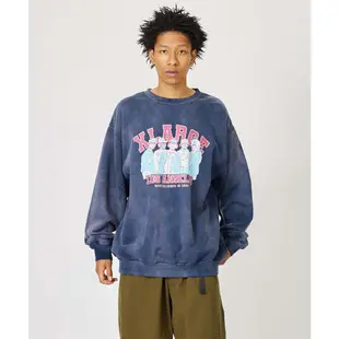 XLARGE EST 1991 BLEACHED CREWNECK SWEATSHIRT 大學Ｔ101234012004