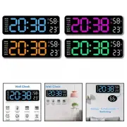 Digital LED Display Wall Desk Clock With Calendar and Temperature Date