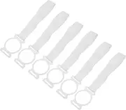 Ipetboom 6Pcs Wear Resistant Moxa Straps Elastic Moxa Bands Portable Fixator for Easy Moxibustion Application