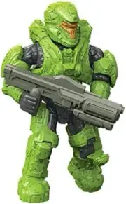 Mega Bloks Construx Halo Challenger Series Spartan Warmaster Green Sealed 2016