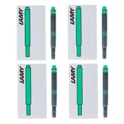 Lamy Fountain Pen Ink Cartridges, Green Ink, Pack of 20 (LT10GR)