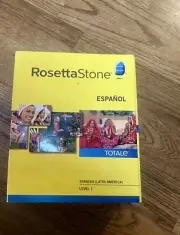Rosetta Stone Espanol Spanish Level 1 Version 4 Brand New Sealed