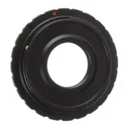 Black C Lens Mount Adapter Ring for EOS EF 60D 5D 7D 70D Mark III II 77D