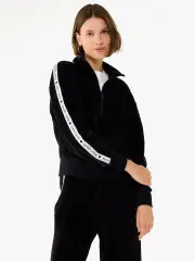 Logo Tape Half-zip Sweatshirt