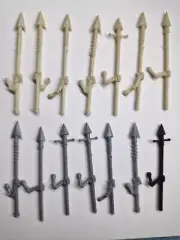 14x Spears Warhammer Fantasy Undead Vampire Counts Skeleton Warrior Bits OOP