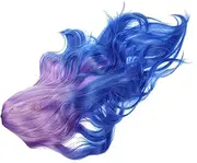 DECOMELODY Halloween Party Wig for Women Long Curly Synthetic Hair Wig Cosplay Stylish and Comfortable