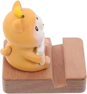 SOESFOUFU Mobile Phone Holder Desktop Phone Holder Stand Crayon Small New Phone Stand Phone Stand for Desk Panda Desk Accessories Cartoon Design Cell Phone Holder Cute Phone Stand with Light