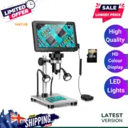 Hayve 7‘’ Digital Microscope 1200X Zoom 12MP HD Electronic Microscopes Camera