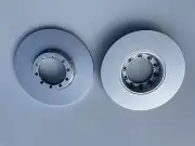 BENTLEY BROOKLANDS NEW REAR BRAKE ROTORS DISCS SOLID 1990 TO 1998