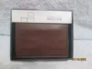Kenneth Cole Reaction Men's Brown Wallet New