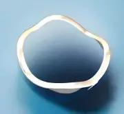 Erick's Sterling Silver Wavy Bangle Bracelet Taxco.925