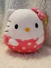 TY Beanie Ballz HELLO KITTY Sanrio Plush 2013 5" with Tag