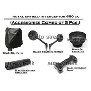Genuine Royal Enfield Accessories Combo Of "5 PCS For Interceptor 650cc" (for: Royal Enfield)