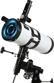 Convenient, Astronomical Reflector Telescope Comes with Tripod,114mm Telescopes for Astronomy,Telescopes for Astronomy and Adults Beginners