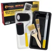 Texture Paint & Bedliner Roller Application Kit, Roller Frame & Covers, Roll-On