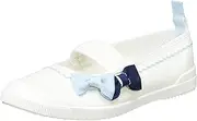AngelSmile(エンジェルスマイル) Angel Smile ASSS2016003 Girls 20 Shoes with Ribbon 7.9 inches (20.0 cm), Blue
