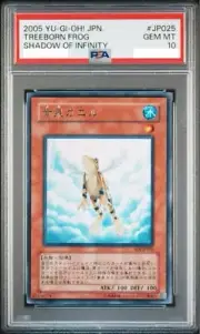 Yu-Gi-Oh PSA10 Treeborn Frog Rare SOI-JP025 Japanese GEM MINT Japanese From JP