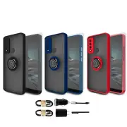 Pack+For TCL 20XE 20 XE Ring Magnetic Kickstand Phone Case Cover