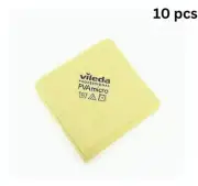 10 x Vileda Professional 38 x 35 cm PVA micro Microfibre Cloth Yellow