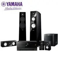 在飛比找momo購物網優惠-【YAMAHA 山葉】5.1聲道家庭劇院組(RX-A2A+N