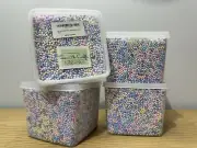 Foam Balls Assorted Mixed Color Craft Size: 2-4mm Approx 15000Pcs Each Case