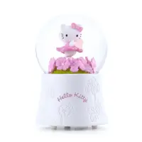 在飛比找momo購物網優惠-【JARLL 讚爾藝術】Hello Kitty 花蝴蝶 水晶