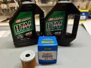 EMGO Oil Filter Change Kit Tune Up Service For Suzuki Quadracer 450 LTR LT450R