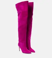 [Paris Texas] Paris Texas Suede over-the-knee boots AU 4 pink