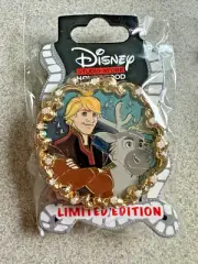 DISNEY PIN FROZEN KRISTOFF & SVEN GOLD FRAME 10TH ANNIVERSARY DSSH 160478
