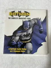 NEW DC COMICS BATMAN THE COMPLETE KNIGHTFALL SAGA 3 CD GRAPHIC NOVEL AUDIO BOOK