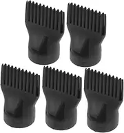 BELLIFFY 5pcs Hair Brush Hair Dryer Combs Nozzle Diffusers for Black Hair Blow Dryer Replacement Parts