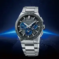 在飛比找Yahoo奇摩購物中心優惠-SEIKO 精工 Astron GPS衛星定位雙時區鈦金屬手