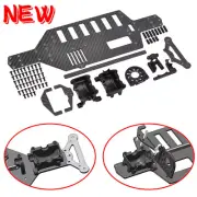 New TT-02 Set 1/10 Carbon Fiber Lower Deck Chassis Kit for Tamiya TT02 TT02D