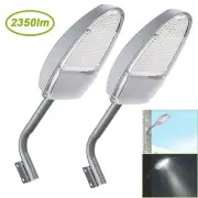 2 Packs Outdoor 144 LED Wall Street Light Waterproof Dusk to Dawn Sensor Lamp US