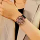 CASIO 卡西歐 G-SHOCK 金屬色雙顯電子錶-玫瑰金 GM-S110PG-1A