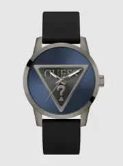 GUESS Black Badge Silicone Watch