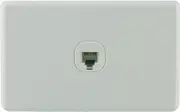 QCE Slimline Telephone Outlet - RJ11 Socket