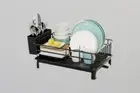 Dish Drying Rack Holder Drain caddy Kitchen Drainer Storage Over Sink Organiser