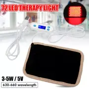 Adjustable 630nm-660nm USB Infrared Red Light Therapy Pad Pain Relief Anti Aging